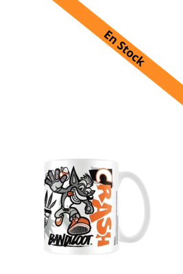 CRASH BANDICOOT - Stencil - Mug 315ml