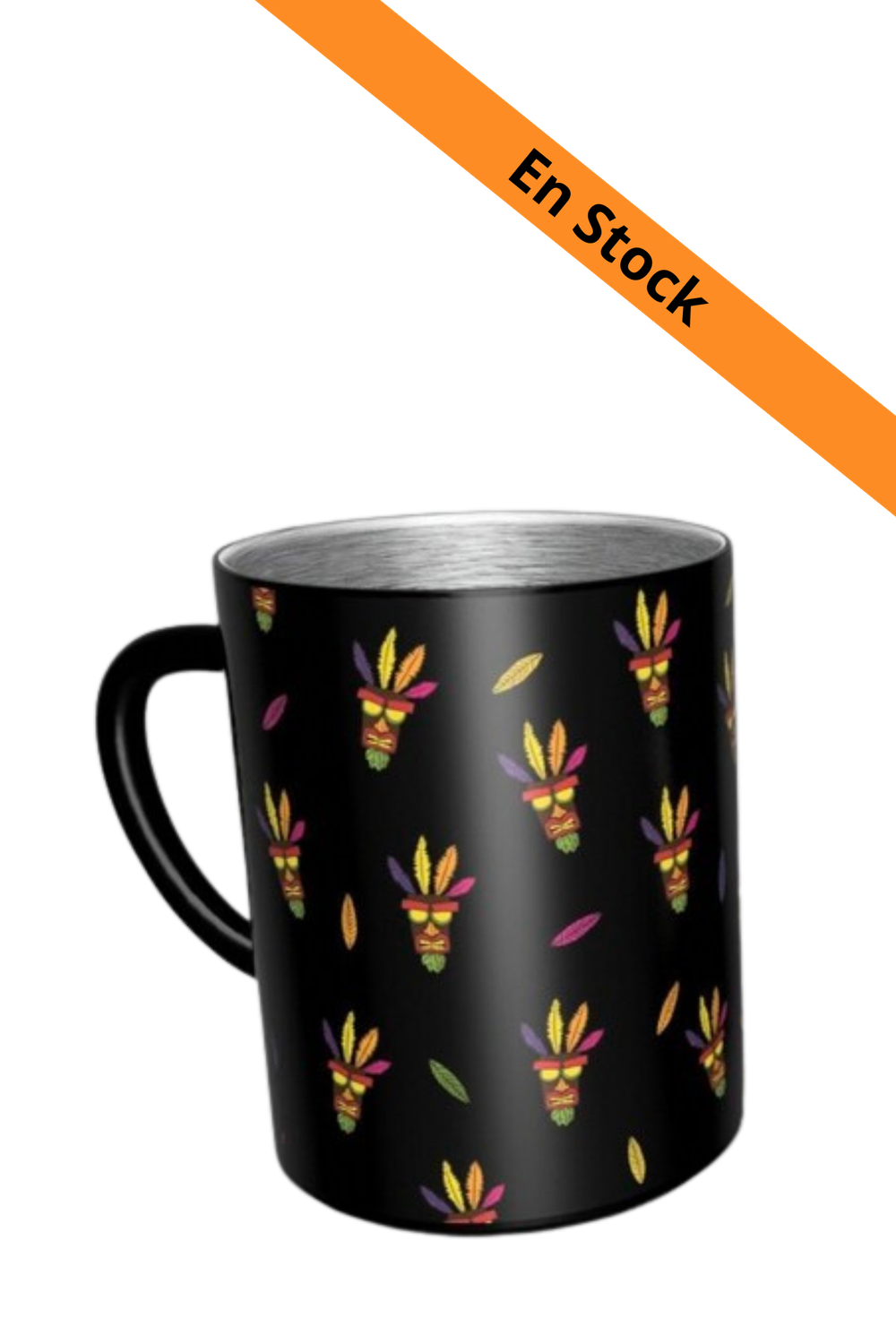 CRASH BANDICOOT - Steel Mug 350 ml - Aku Aku