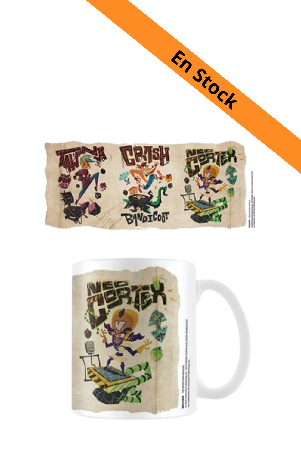 CRASH BANDICOOT 4 - Parch-Mental - Mug 315ml