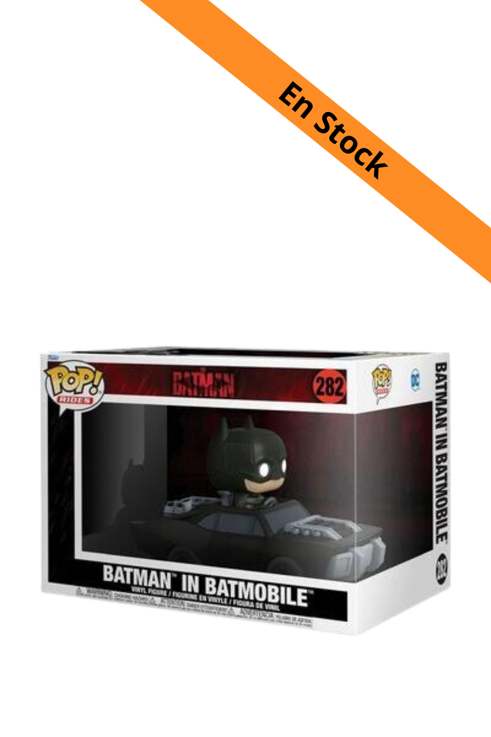 DC COMICS - Pop Ride Super Deluxe N° 282 - Batman in Batmobile