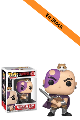 GAMES - Bobble Head POP N° 574 - Dungeons and Dragons - Minsc and Boo