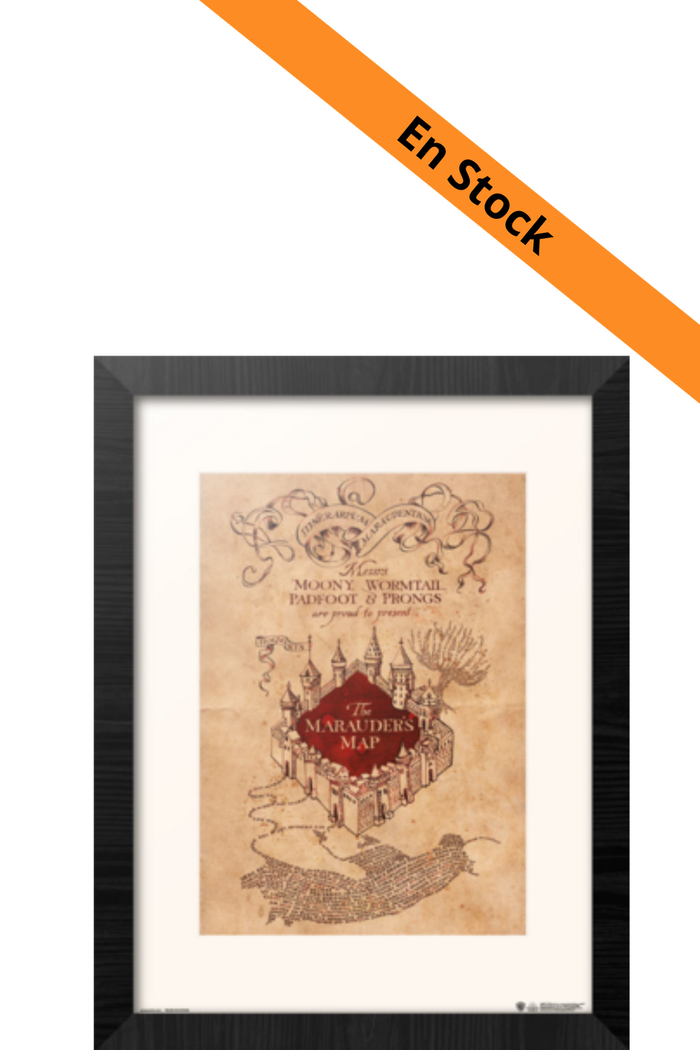HARRY POTTER - Carte du Maraudeur - Collector Print '30x40cm'