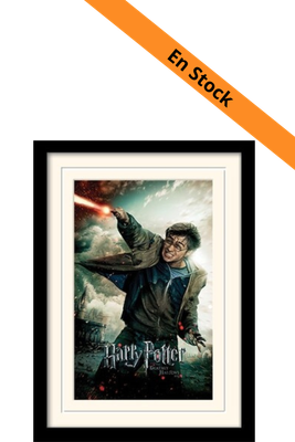 HARRY POTTER - Deathly Hallows Wand - Impression encadrée 30x40