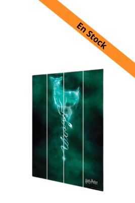 HARRY POTTER - Doe Patronus - Impression sur bois 20x29.5