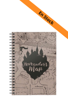 HARRY POTTER - Marauder's Map - Cahier spirale A5
