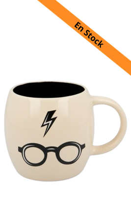 HARRY POTTER - Lunettes + Eclair - Mug Globe 380ml