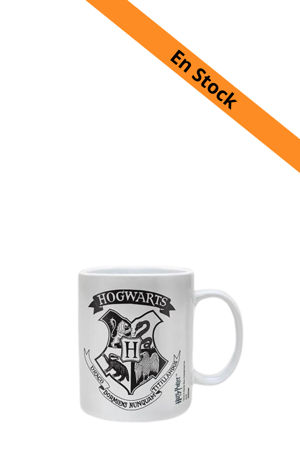 HARRY POTTER - Mug - 300 ml - Hogwarts Quest Black and White