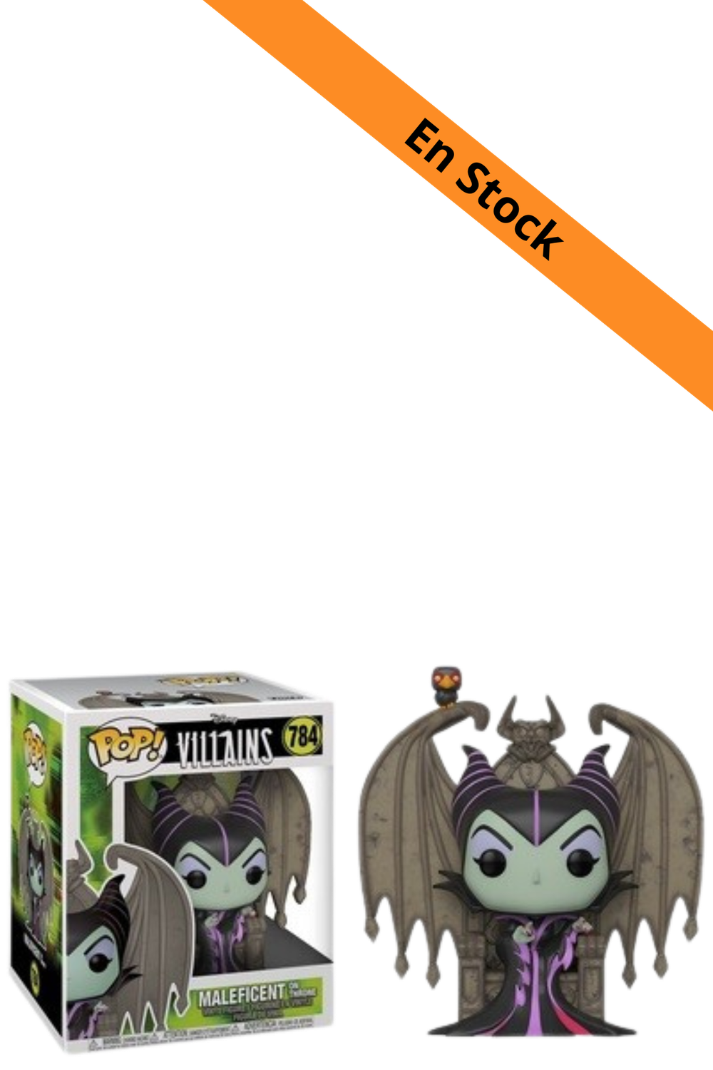MALEFICENT - POP Deluxe N° 784 - Maleficent on Throne REPROD