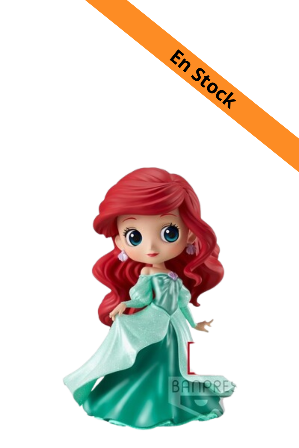 DISNEY - Ariel - Figurine Q Posket Glitter Line 14cm