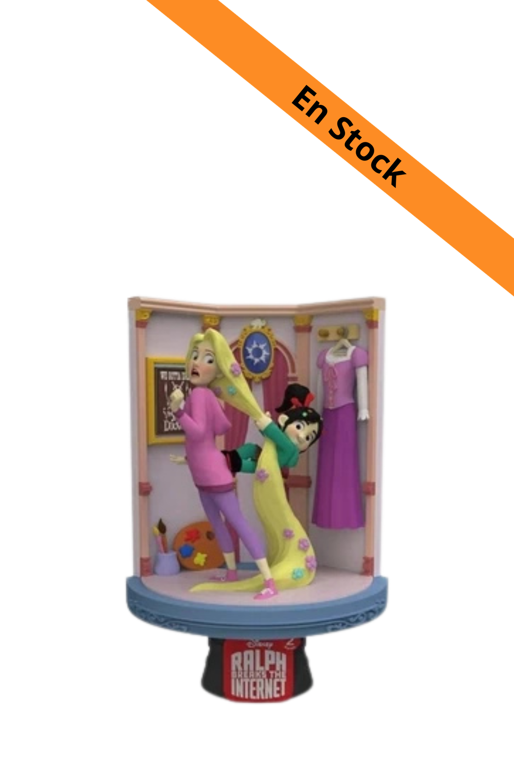 RALPH 2.0 - Rapunzel & Vanellope - D-Stage 15cm