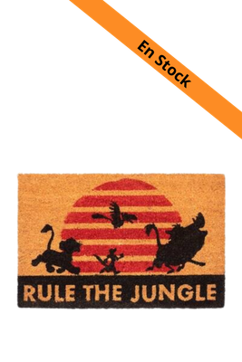 DISNEY - Le Roi Lion " Rule the jungle " - Paillasson