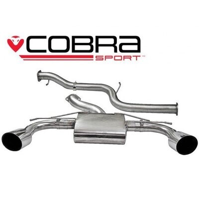 Cobra Sport Cat Back Exhaust Mk2 RS
