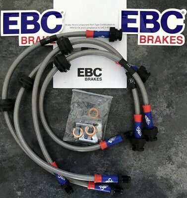 EBC Braided Brake Line Kit Mk2 RS