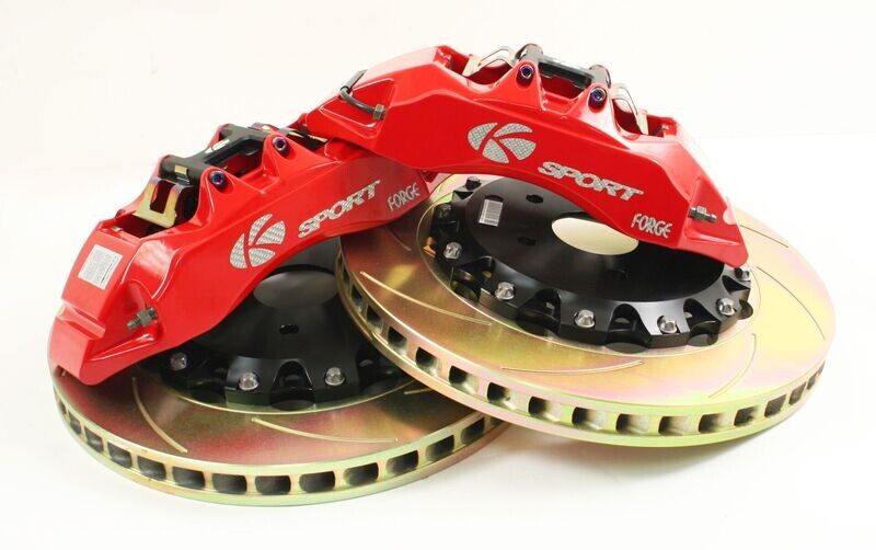 K Sport 356mm 8 Pot Brake Kit Front Focus Mk3 ST250 FIXED DISCS