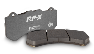 EBC RP-X Brake Pads for K Sport 330 and 356mm 8 Pot Front Brake Kits
(HIGH FRICTION)