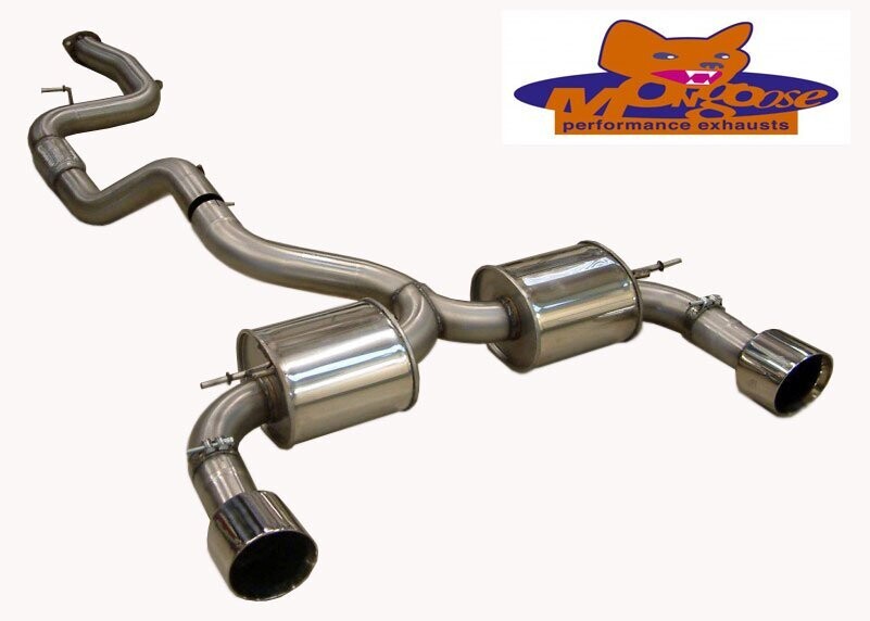 Mongoose Section 59 Turbo Back 3" Exhaust System Mk2 RS