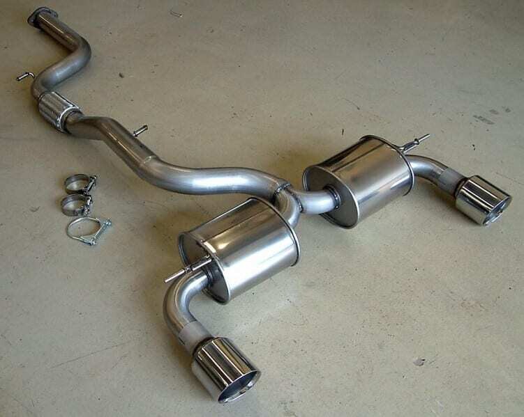 Mongoose Section 59 3" Cat Back Exhaust System Mk2 RS