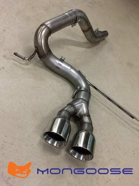 MongooseDPF Back Exhaust System Mk3 Focus ST250 Diesel Hatch or Estate