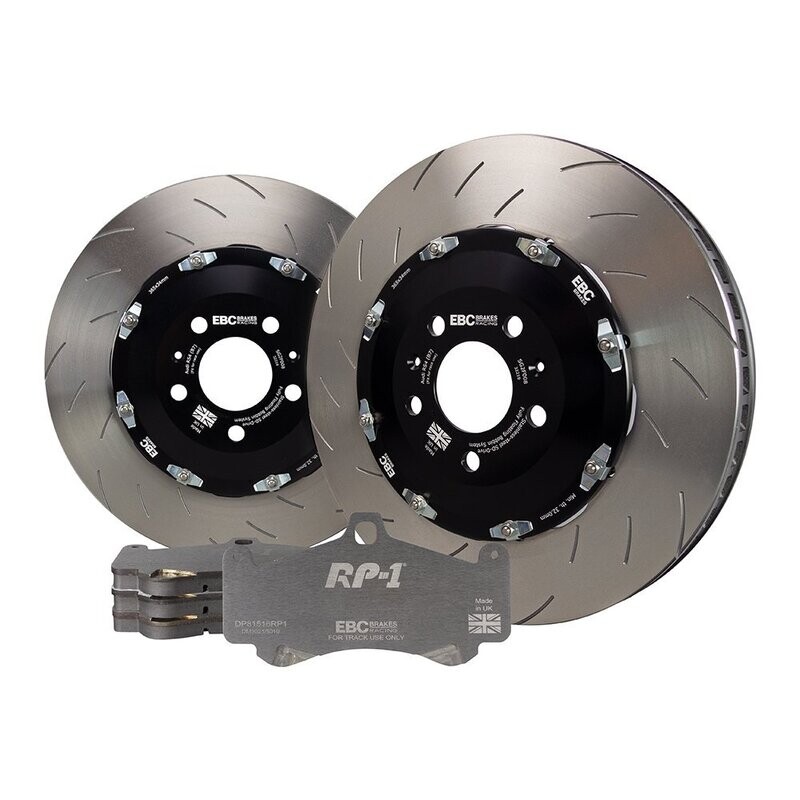 EBC Floating, Two Piece Discs and RP-1 Pads Mk3 Focus RS FRONT