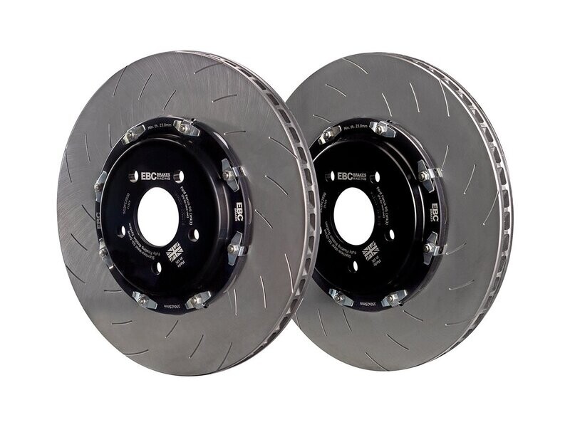 EBC Racing 2-Piece Floating Brake Discs Mk3 Focus RS Front