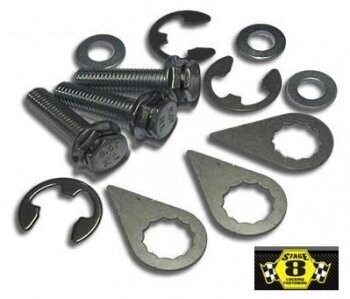 Stage 8 Locking Downpipe Bolts Mk2 RS and ST225