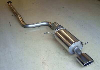 Ford Fiesta Mk7 + 7.5 ST 180/200 Mongoose Cat Back Exhaust