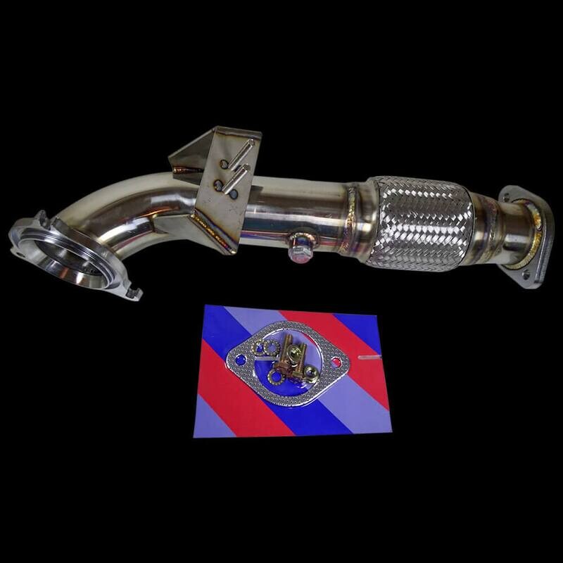 Ford Fiesta Mk7 + 7.5 ST180 3" Stainless Steel Performance Downpipe/De Cat