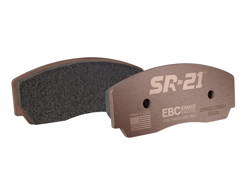 EBC SR21™ Sintered Race Pad Brake Pads for K Sport 330mm 4 Pot Rear Brake Kits
(HIGH FRICTION)