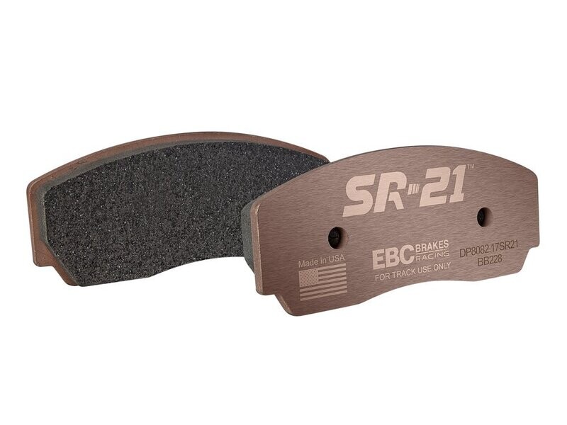 EBC SR21™ Sintered Race Pad  Brake Pads for K Sport 286 and 304mm 6 Pot Front Brake Kits
(HIGH FRICTION)