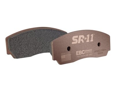 EBC SR11™ Sintered Race Pads for AP Racing CP5555 CP3894D54 6 Piston Calipers
(18mm PAD THICKNESS)
(MEDIUM FRICTION)