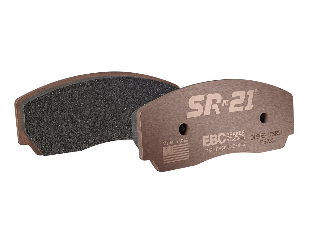 EBC SR21™ Sintered Race Pads for AP Racing CP6600 4 Piston Calipers  
(HIGH FRICTION)