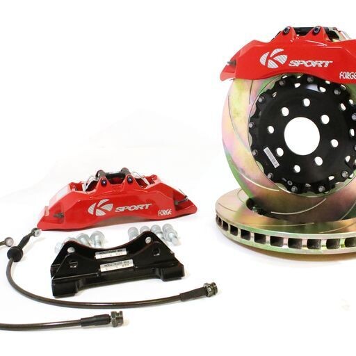 K Sport 330mm 8 Pot Brake Kit Front Fiesta ST180 FIXED DISCS