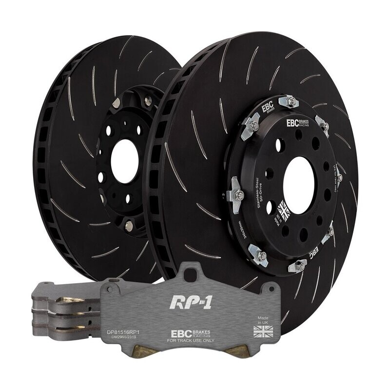 EBC Floating, Two Piece Discs and RP-1 Pads TOYOTA Yaris GR 1.6 Petrol Turbo 257BHP Front FRONT