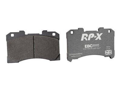 EBC RP-X Brake Pads for TOYOTA Yaris GR 1.6 Petrol Turbo 257BHP Front
(HIGH FRICTION)