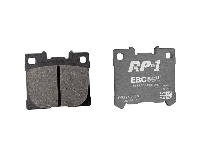 EBC RP-1 Brake Pads for TOYOTA Yaris GR 1.6 Petrol Turbo 257BHP Rear
(MEDIUM FRICTION)
