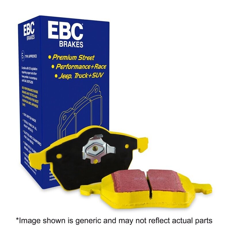 EBC Yellowstuff Brake Pads for TOYOTA Yaris GR 1.6 Petrol Turbo 257BHP Front