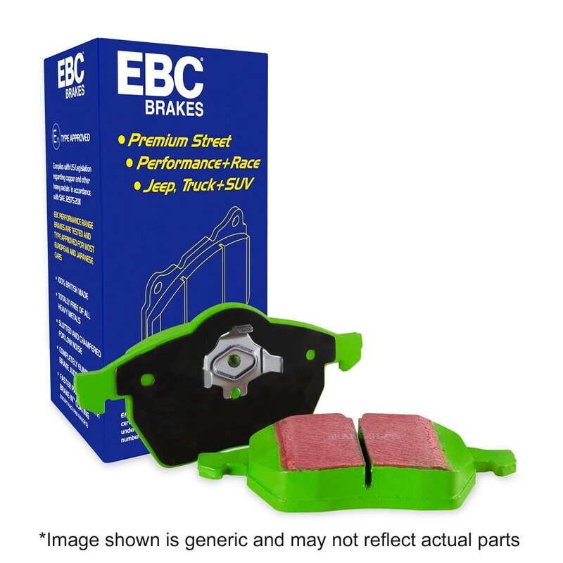 Jeep SRT8 WK1 6.1 EBC Greenstuff Brake Pads Front
