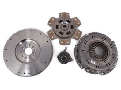 Helix 6 Paddle Clutch Kit with Single Mass Flywheel and Slave Cylinder Mk2 RS and ST225