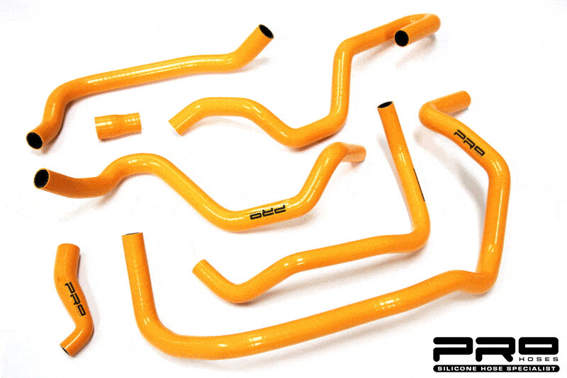 Pro Hoses Seven-Piece Ancillary Hose Kit for Focus Mk3 ST 250