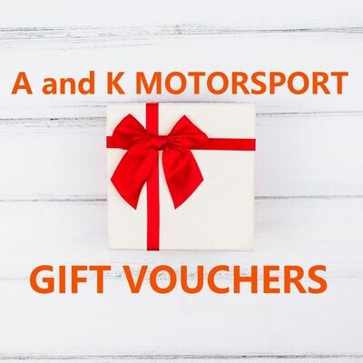 A and K Motorsport Gift Voucher