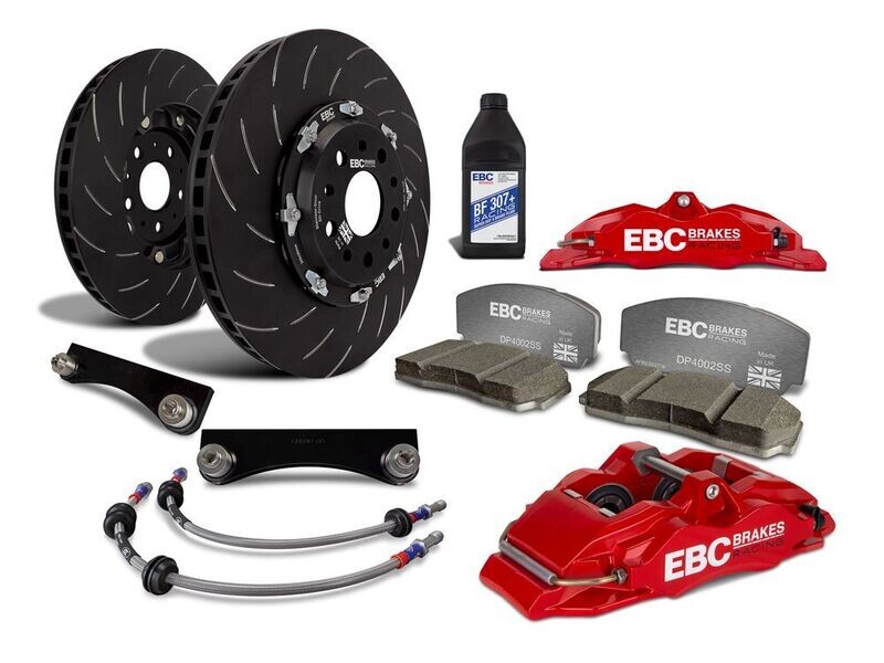 Abarth 595 1.4 Turbo Petrol 2012-2024 EBC Balanced Brake Kit 330mm 4 Pot