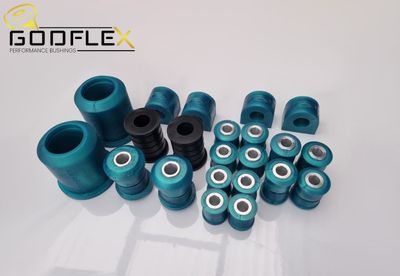 Godflex Ford Focus Mk2 ST225 Front & Rear Suspension Arms & Anti Roll Bar Bushes Godflex Ford Focus Mk2 ST225 Front & Rear Suspension Arms & Anti Roll Bar Bushes