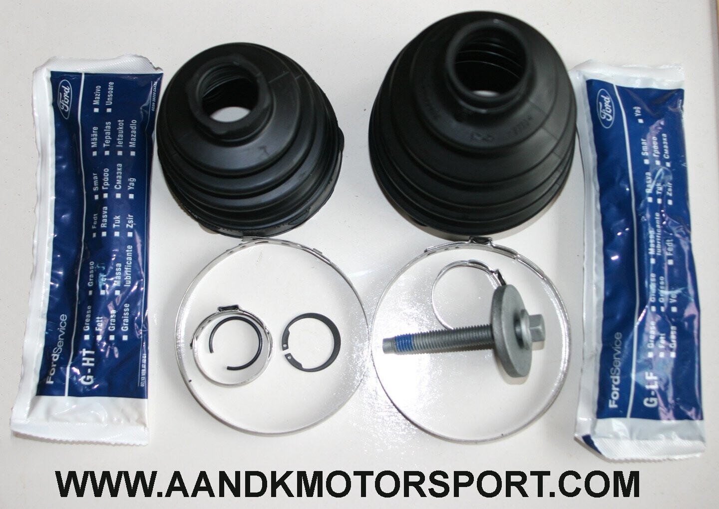 Genuine Ford Drive Shaft Boot Kit ST225 Inner & Outer Genuine Ford Drive Shaft Boot Kit ST225 Inner & Outer