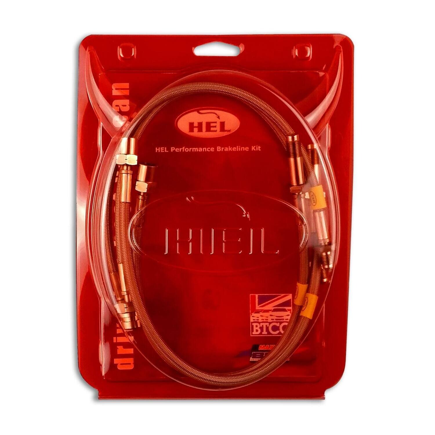 Hel Braided Brake Line Kit Ford Focus Mk2 RS Hel Braided Brake Line Kit Ford Focus Mk2 RS