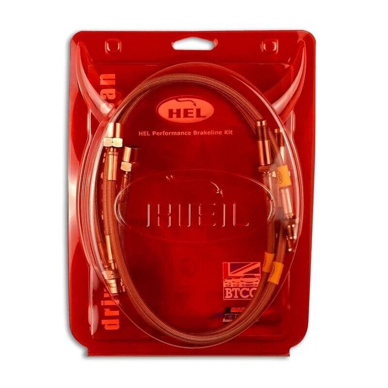 Hel Braided Brake Line Kit Ford Fiesta Mk7 ST180