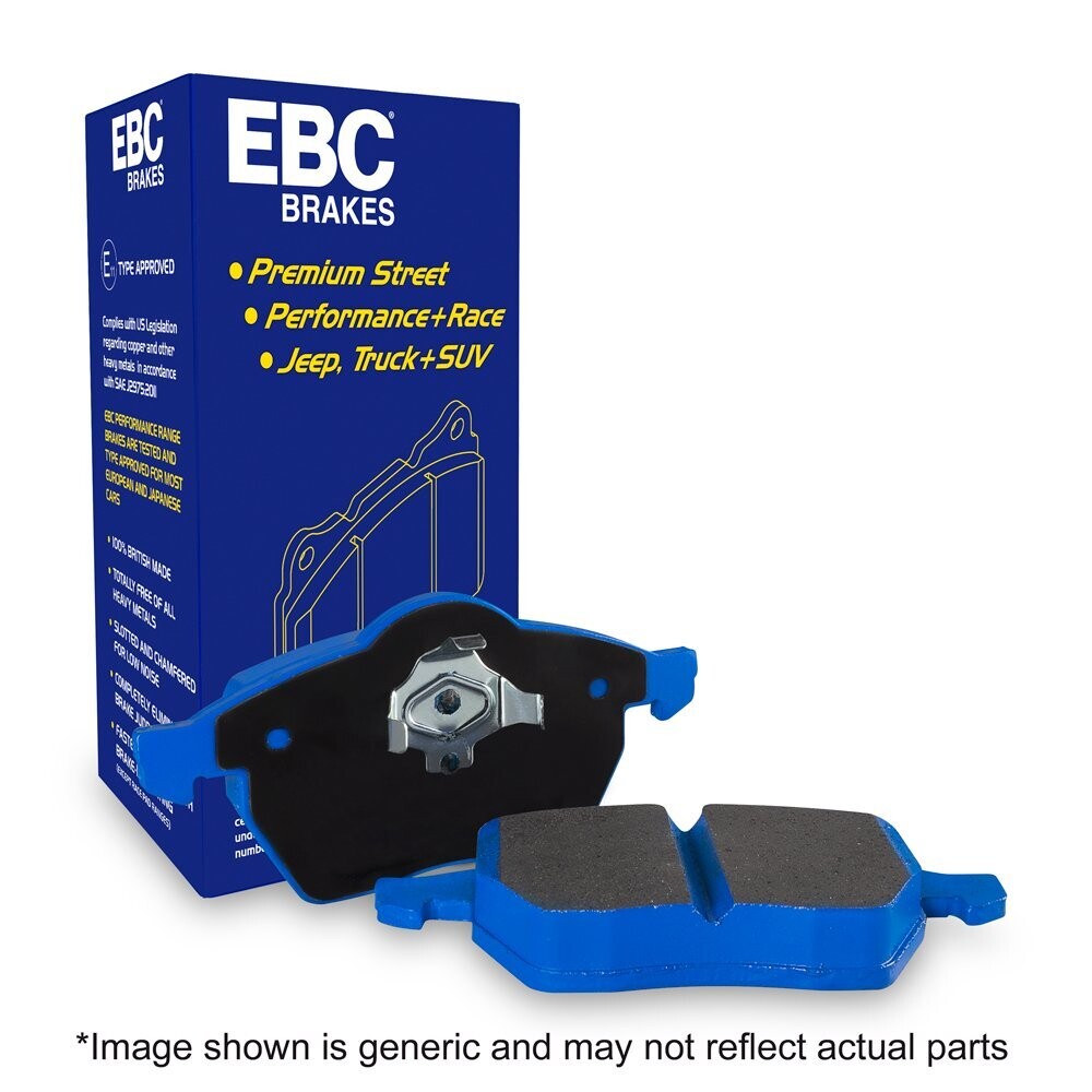 Jeep SRT8 WK2 6.4 EBC Bluestuff Brake Pads Rear