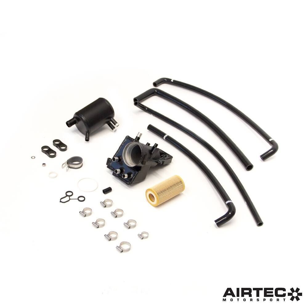 Ford Focus Mk2 RS and ST225 AIRTEC Motorsport Two-Piece Breather System Ford Focus Mk2 RS and ST225 AIRTEC Motorsport Two-Piece Breather System
