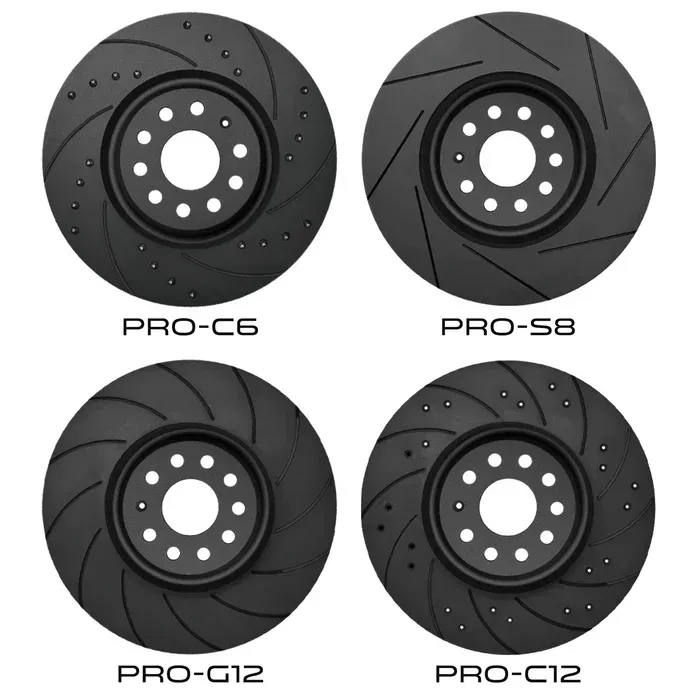 Ford Focus Mk3 RS Probite Performance Brake Discs FRONT VENTED 350mm