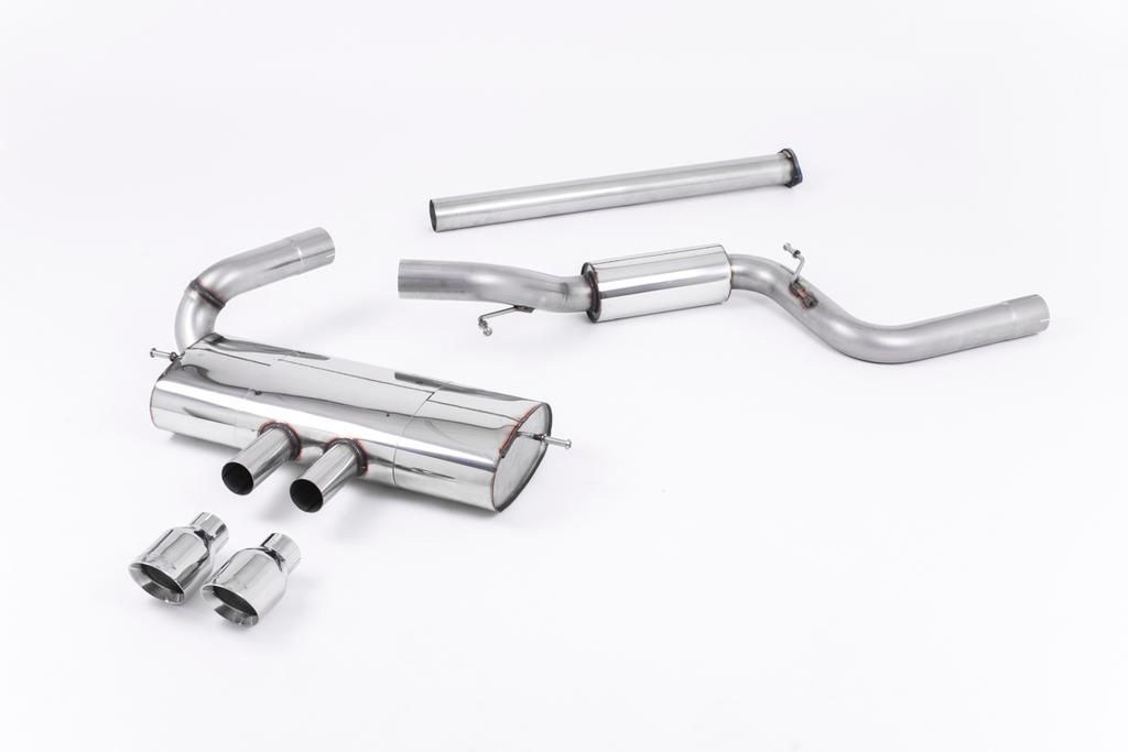 Milltek Ford Focus MK3 ST 5 door Hatchback - Part Resonated Cat-Back Exhaust System with Polished Tips Milltek Ford Focus MK3 ST 5 door Hatchback - Part Resonated Cat-Back Exhaust System with Polished Tips