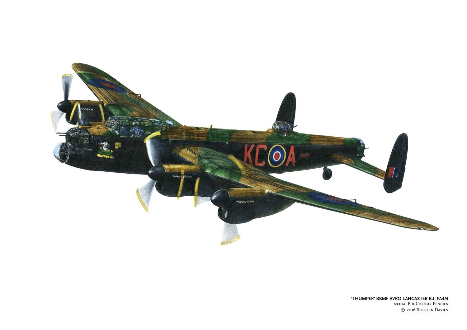 'Thumper' BBMF Avro Lancaster B1 PA474